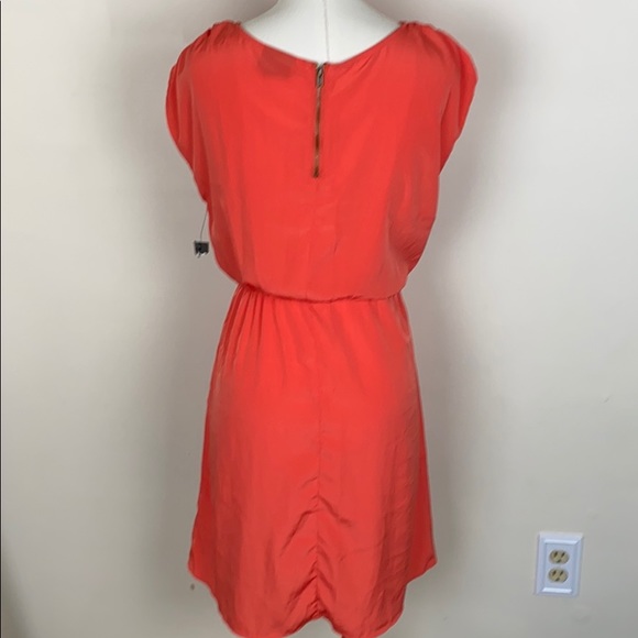 NWT MOSSIMO Orange Sleeveless Summer Dress Sz XSMALL - Picture 4 of 8